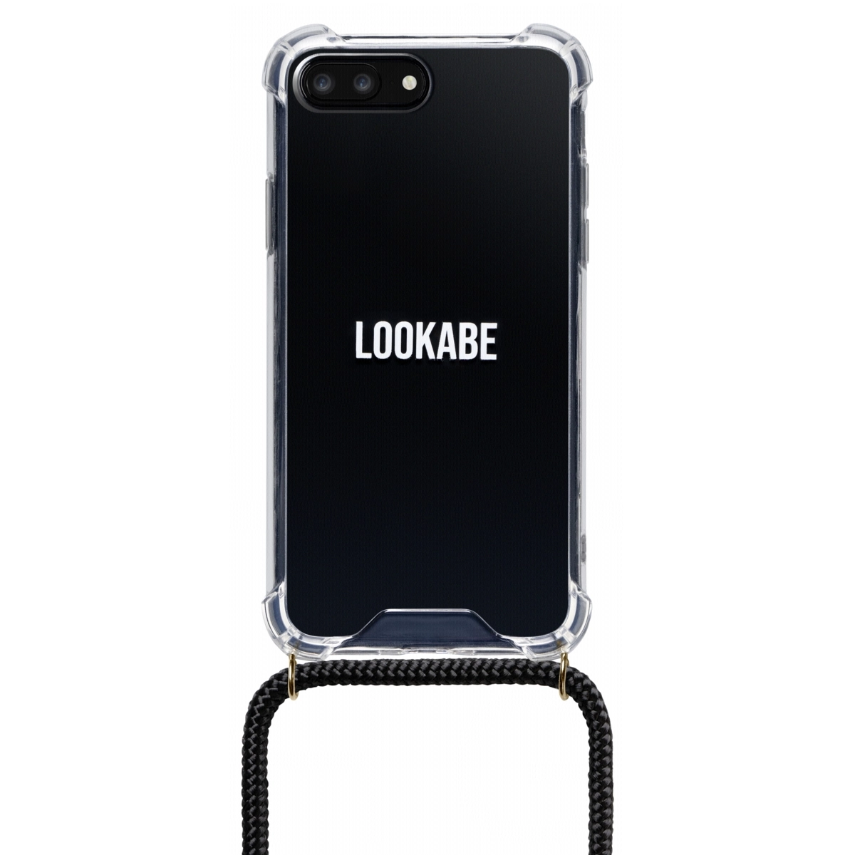 Lookabe Necklace iPhone 7/8+ gold black