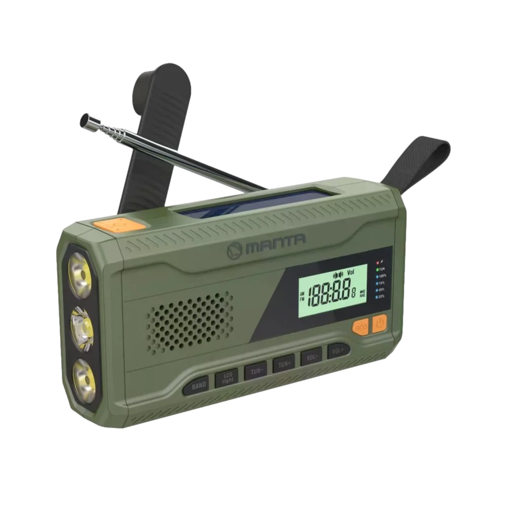Manta - Portable Emergency crank FM