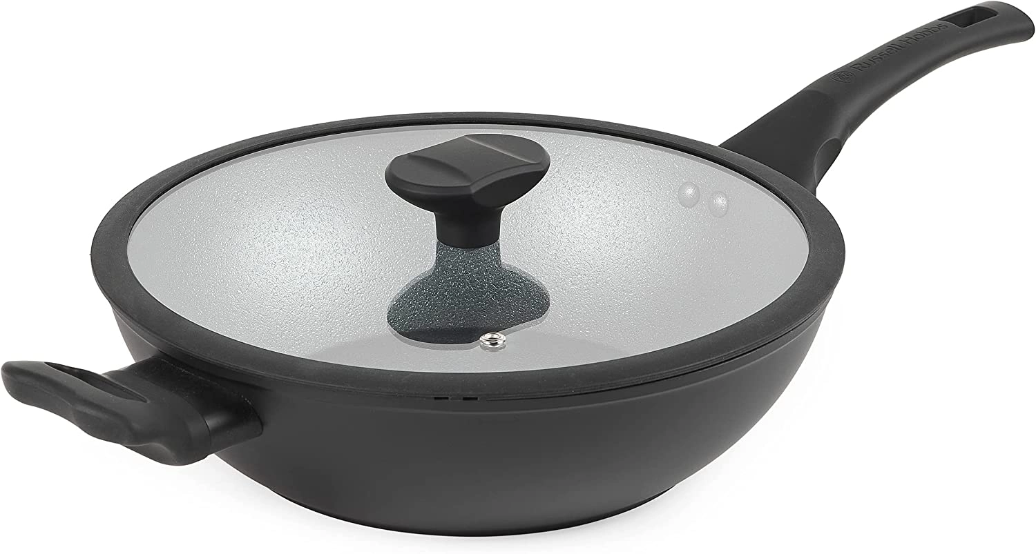 Russell Hobbs RH01860EU7 Crystaltech tall wok