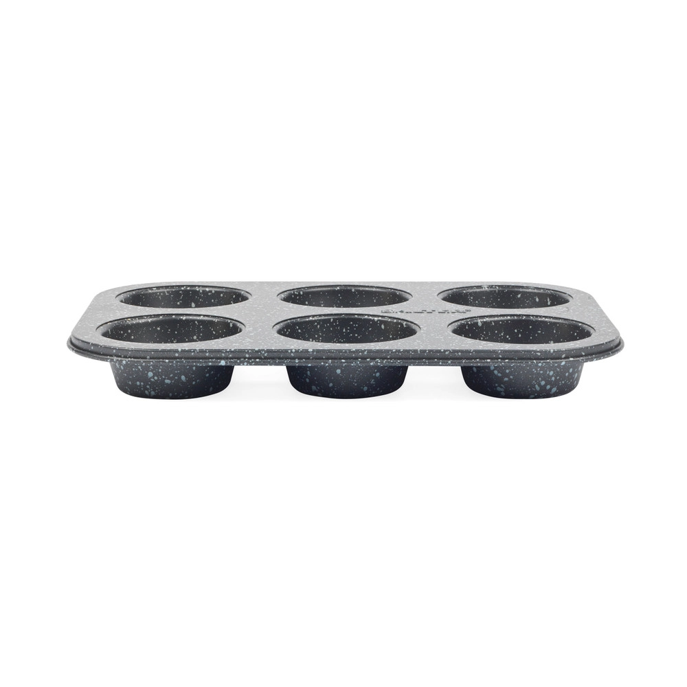 BW07035BRMFOB Megastone 6 Cup Muffin Pan
