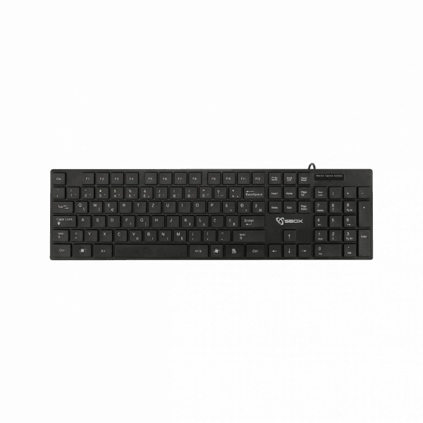 SBOX WIRED KEYBOARD K-18 / US
