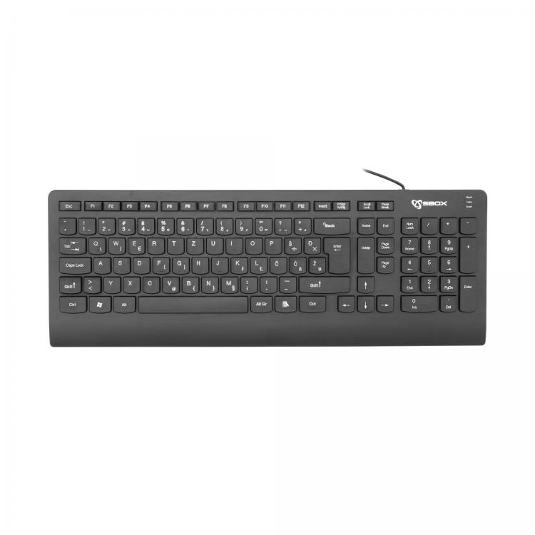 Sbox Keyboard Wired USB K-20 T-MLX36328