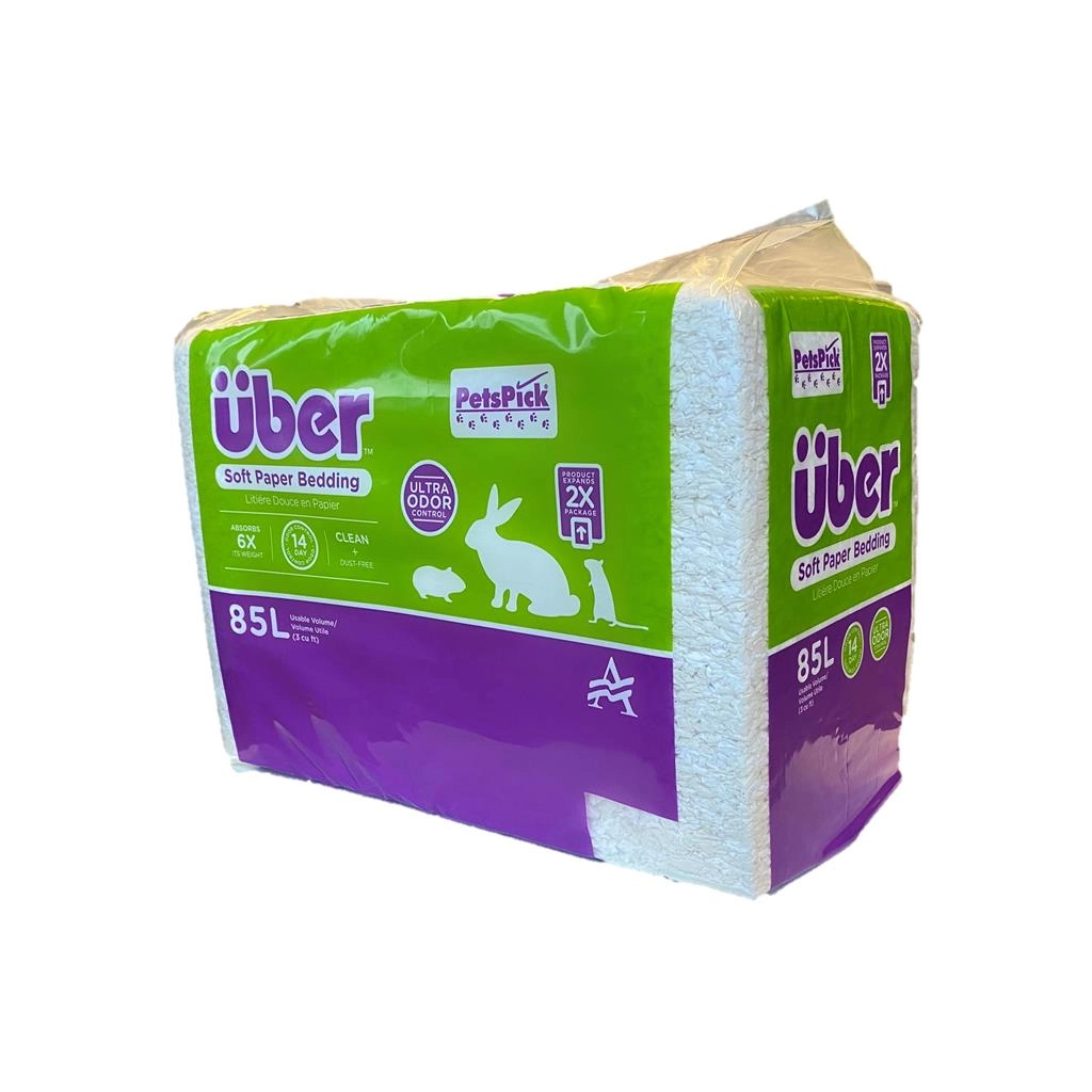 Über - Soft Paper Bedding 85l
