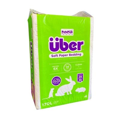 Über - Soft Paper Bedding 170l