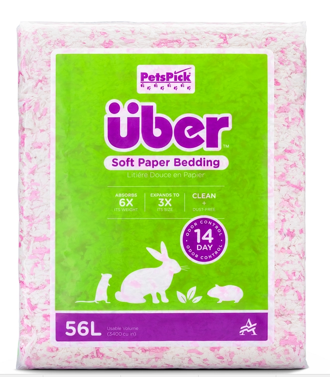 Über - Soft Paper Bedding 56l