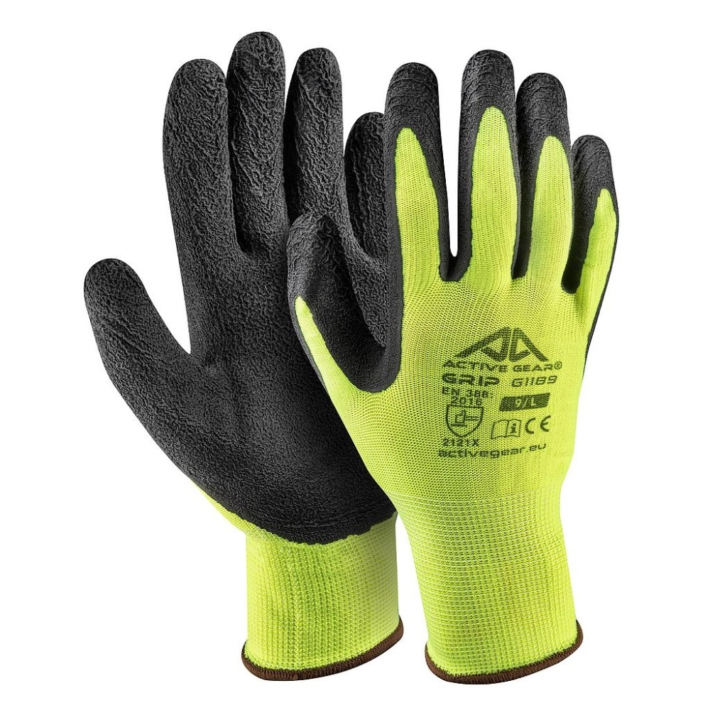 Cimdi "Active Grip HiVis" S