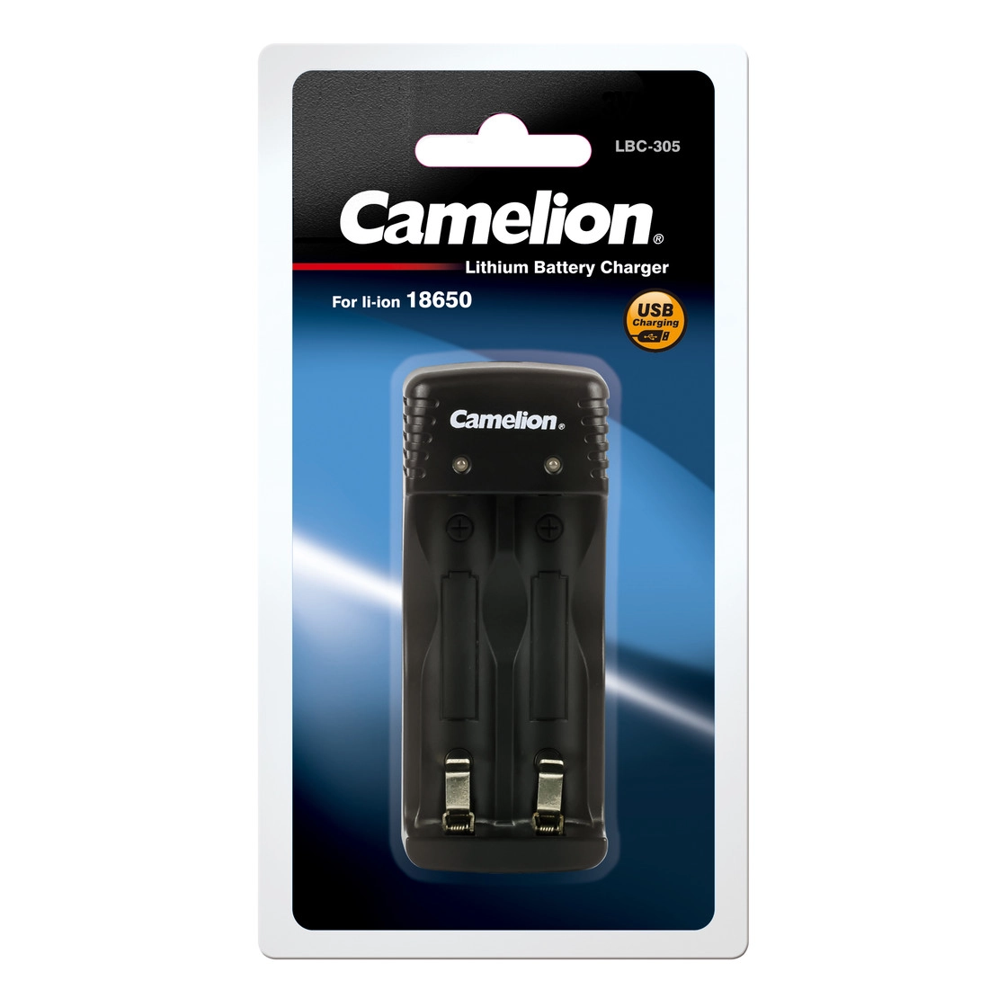 Lādētājs LBC-305 Li-ion 18650 akumulatoriem CAMELION