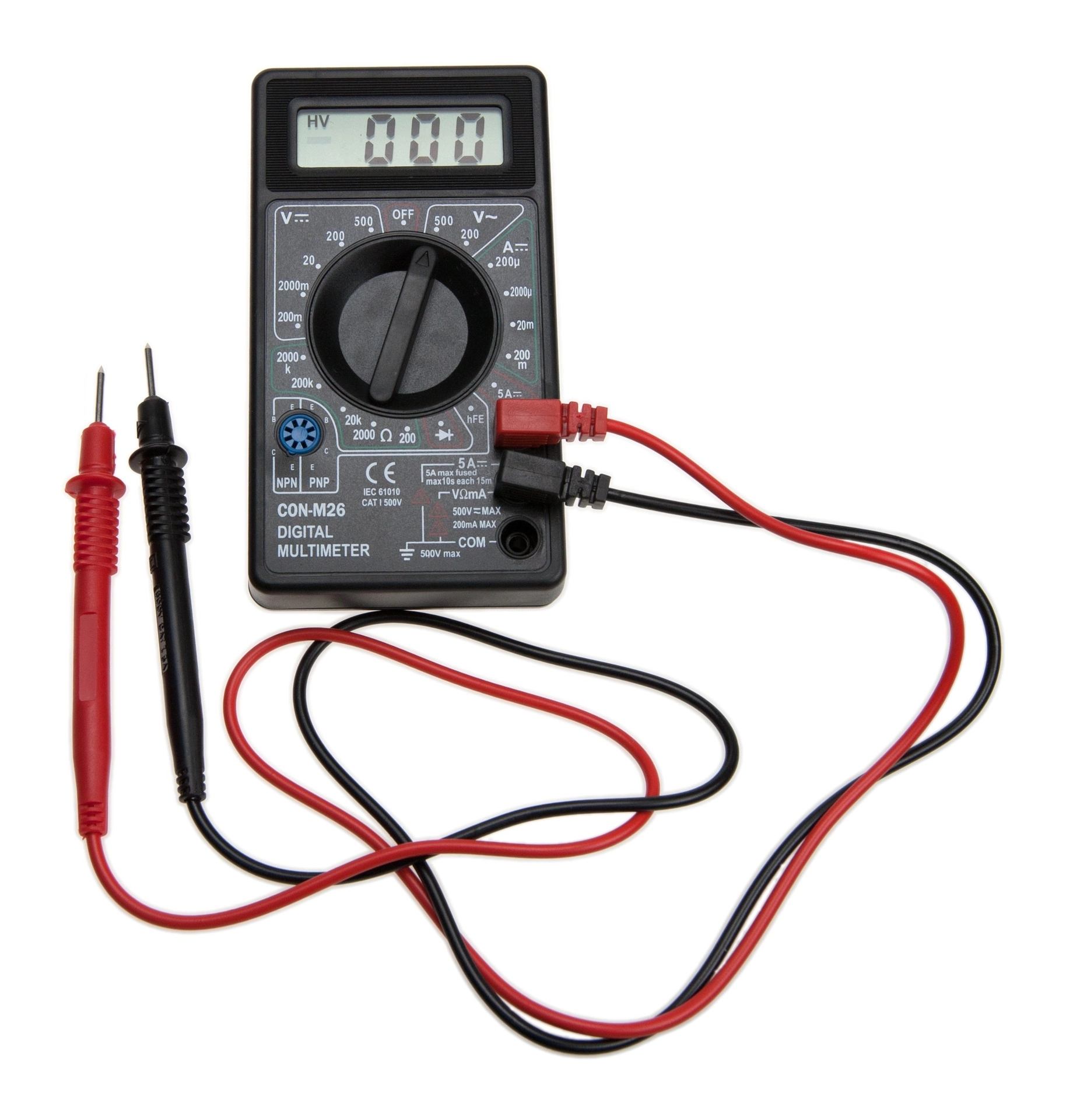 Multimetrisks tester PS Trading CON-MDM-2026 5902143109334