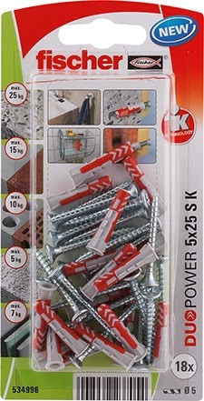 Universal two-component pins 6x30 S K