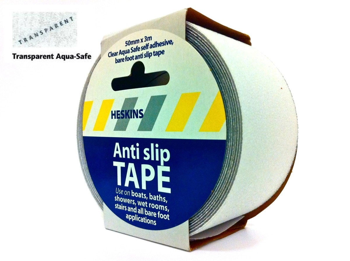 Transparent Tape 50mmX3m Aqua-Grip H3445T 5060192211917