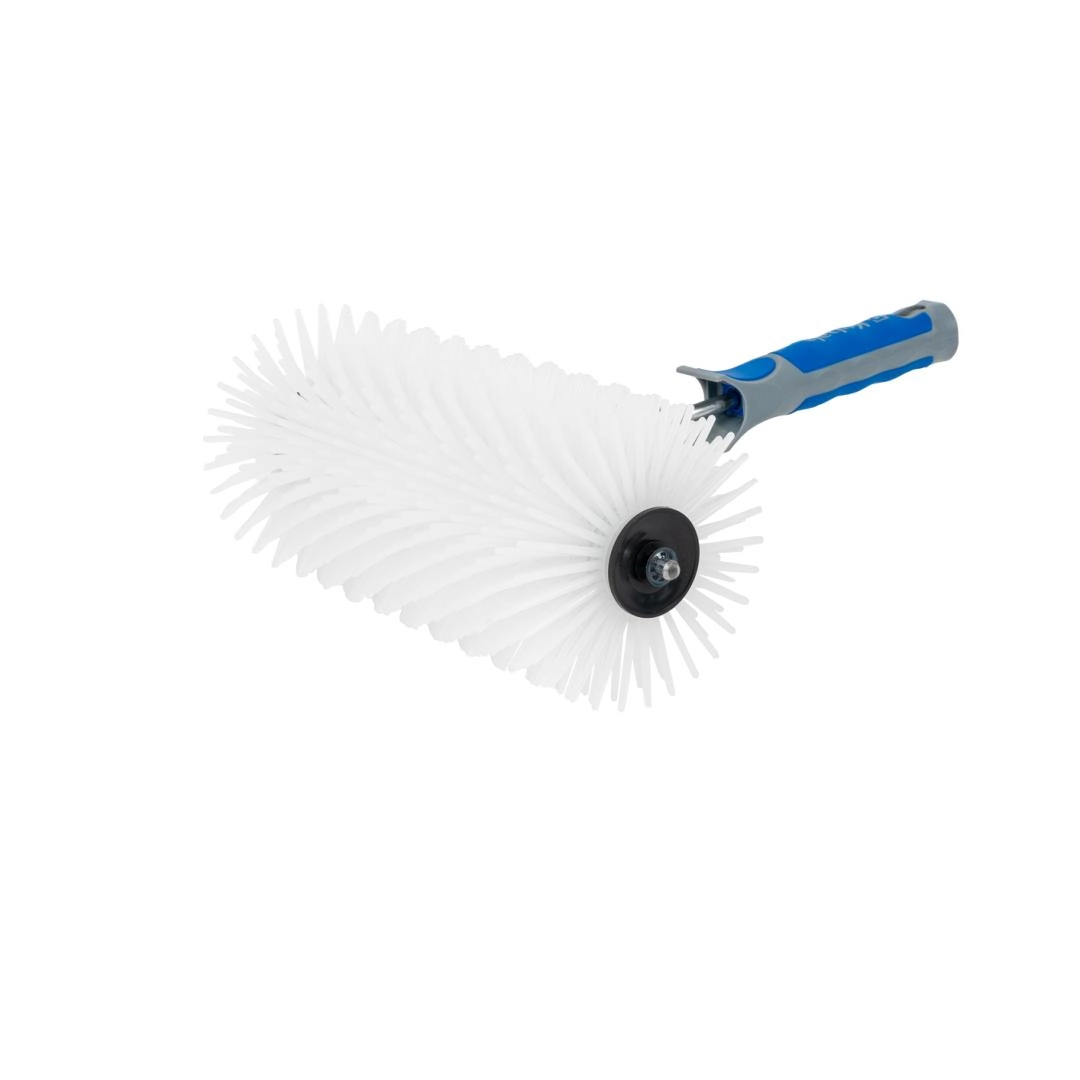Roll needle  floor leveling with handle