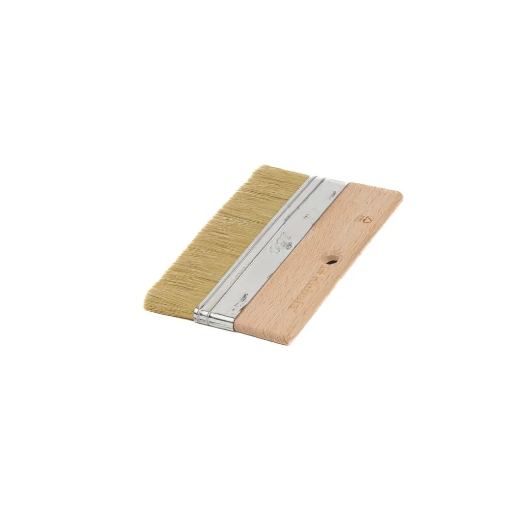 Decorative brush with beech wood handle