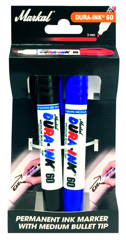 Markers Dura-Ink 60 black blue 2