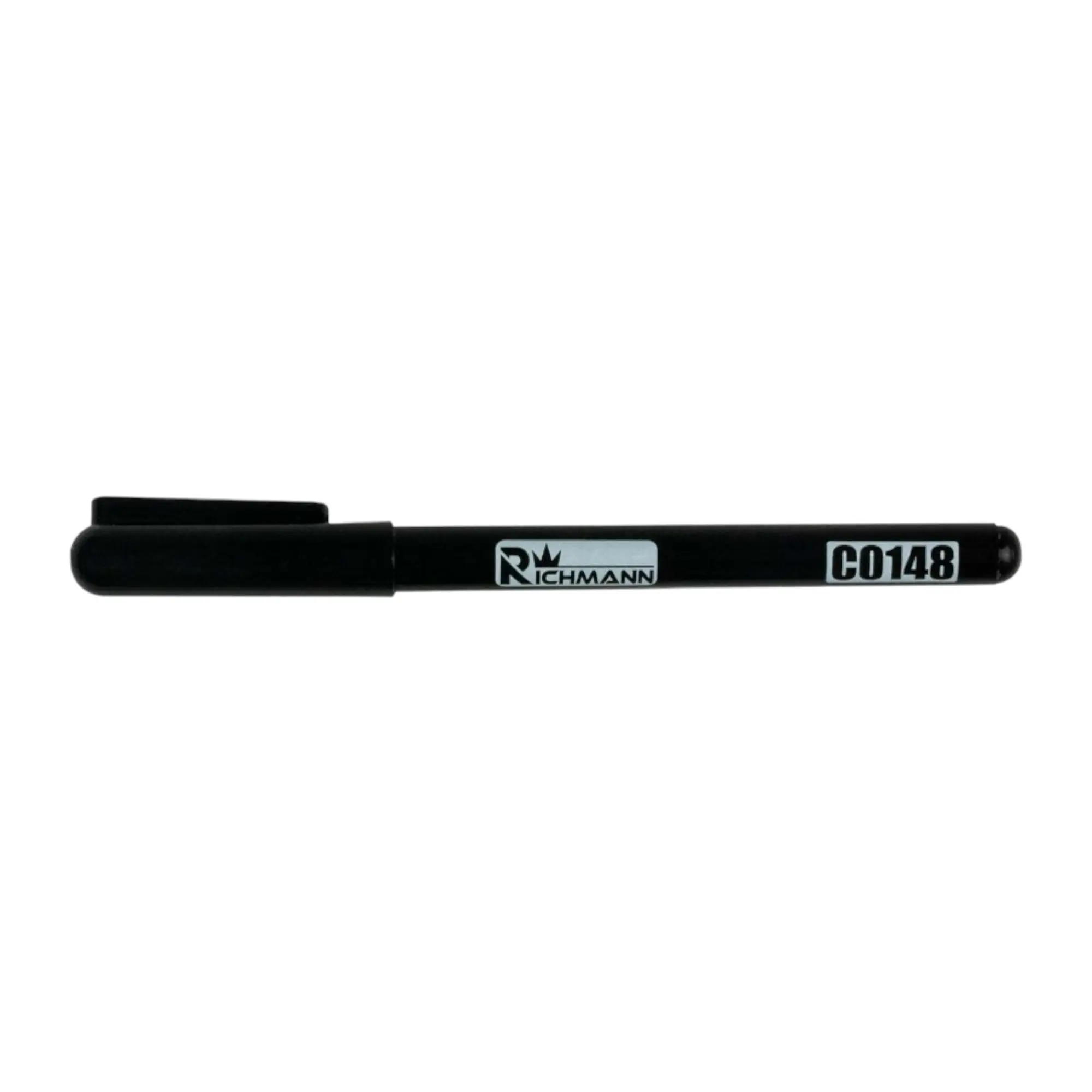 Black marker 1 mm  with a