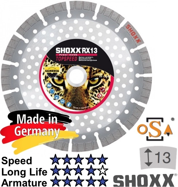 Dmanta disks SHOXX RX13 125x22.2mm