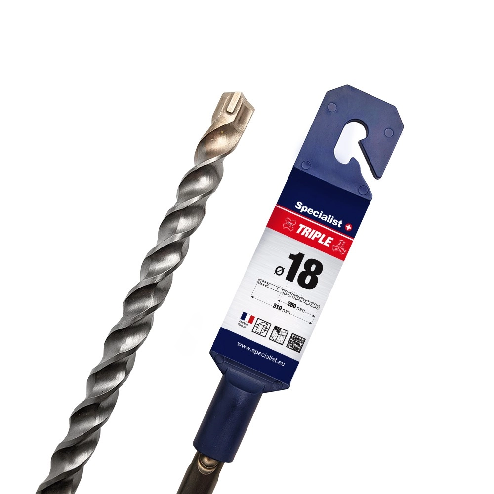 SPECIALIST+ aRMATURE three-stroke drill  18/200 x