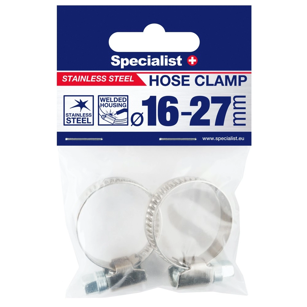 SPECIALIST+ does not rust. steel clamp