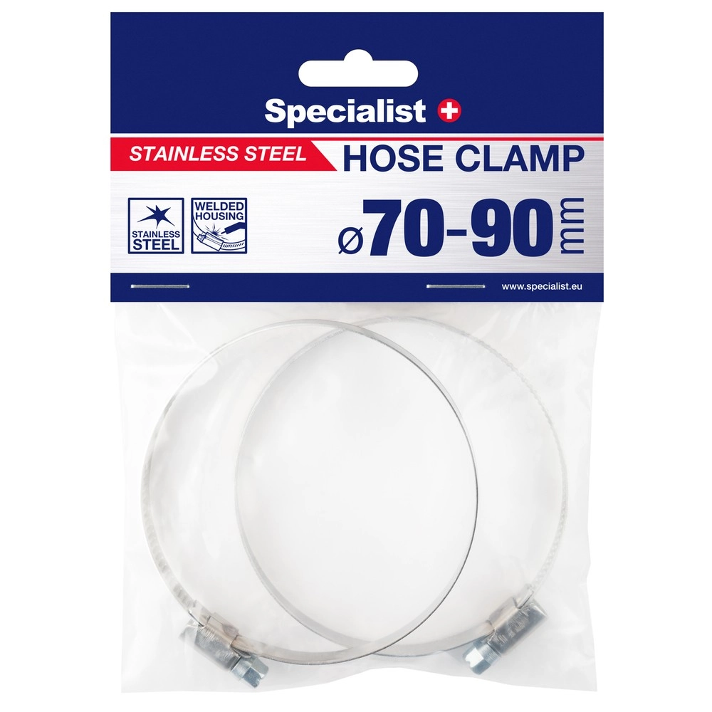 SPECIALIST+ does not rust. steel clamp