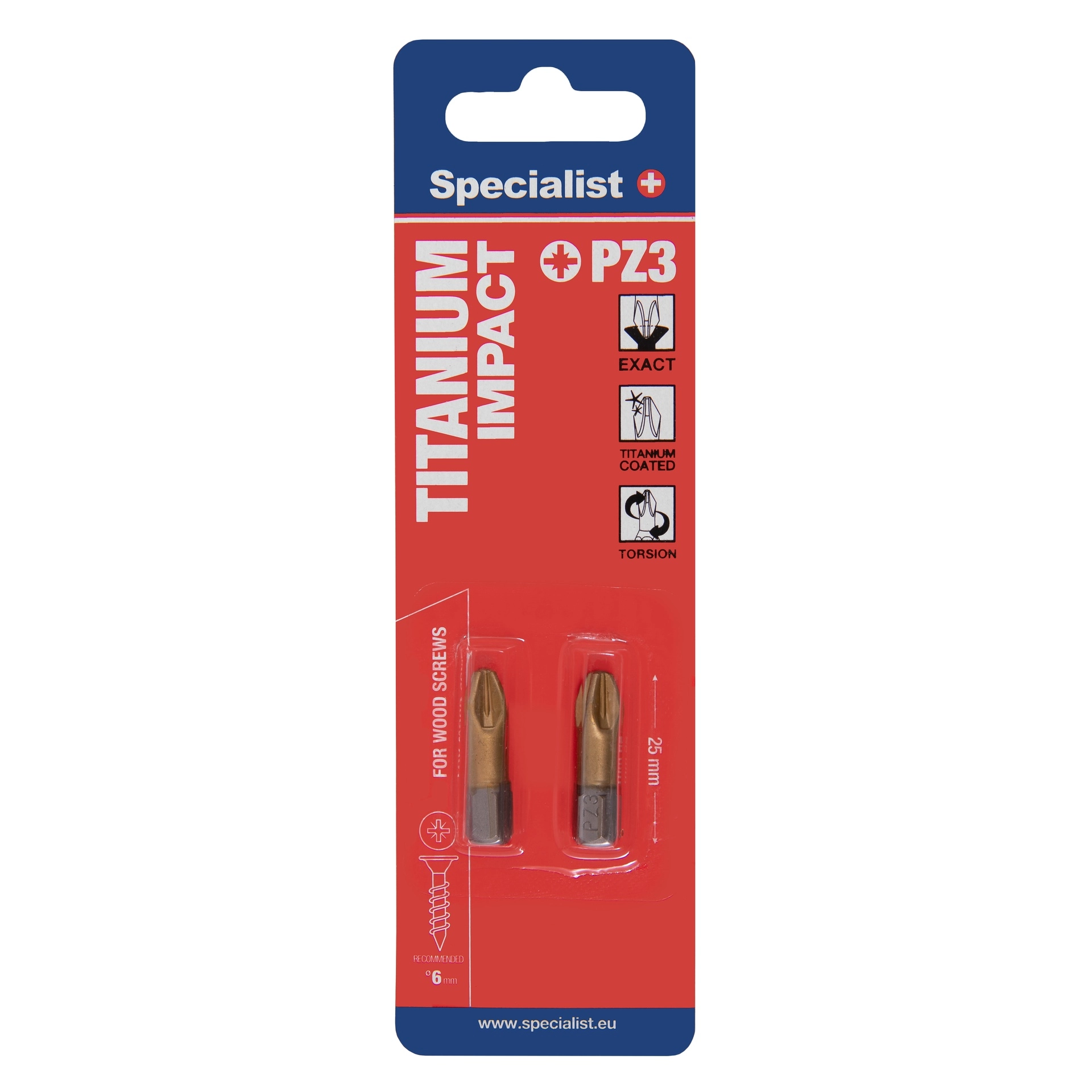 SPECIALIST+ uzgalis TITANIUM PZ3  25 mm