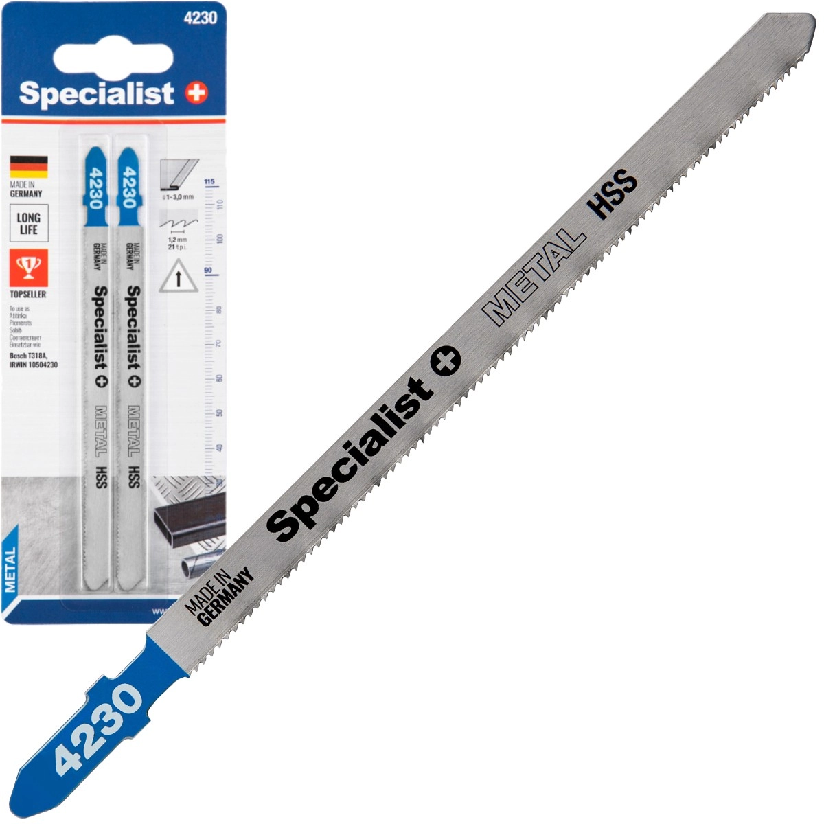 SPECIALIST+ figure saw blade 4230 (T318A)