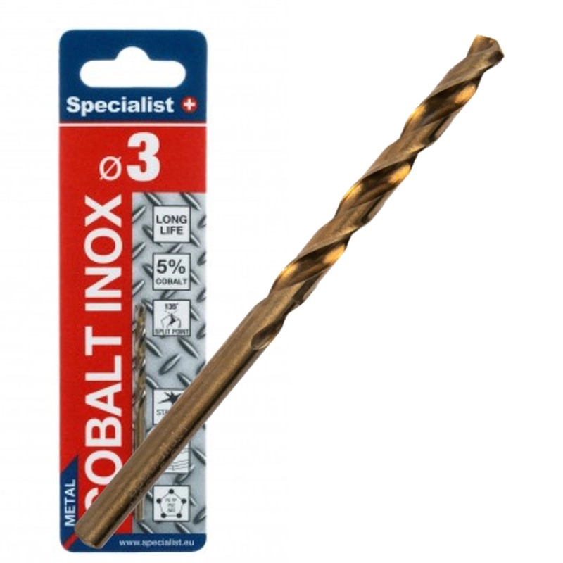 SPECIALIST+ metal drill COBALT 3 mm