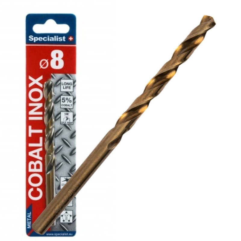 SPECIALIST+ metal drill COBALT 8 mm