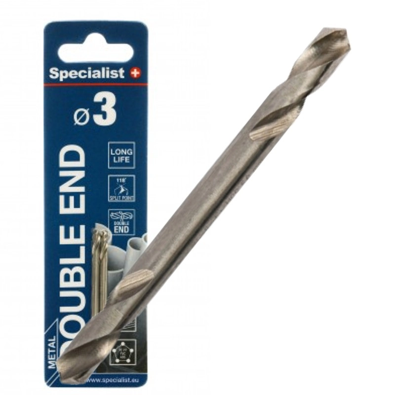 SPECIALIST+ two-sided metal drill HSS 3