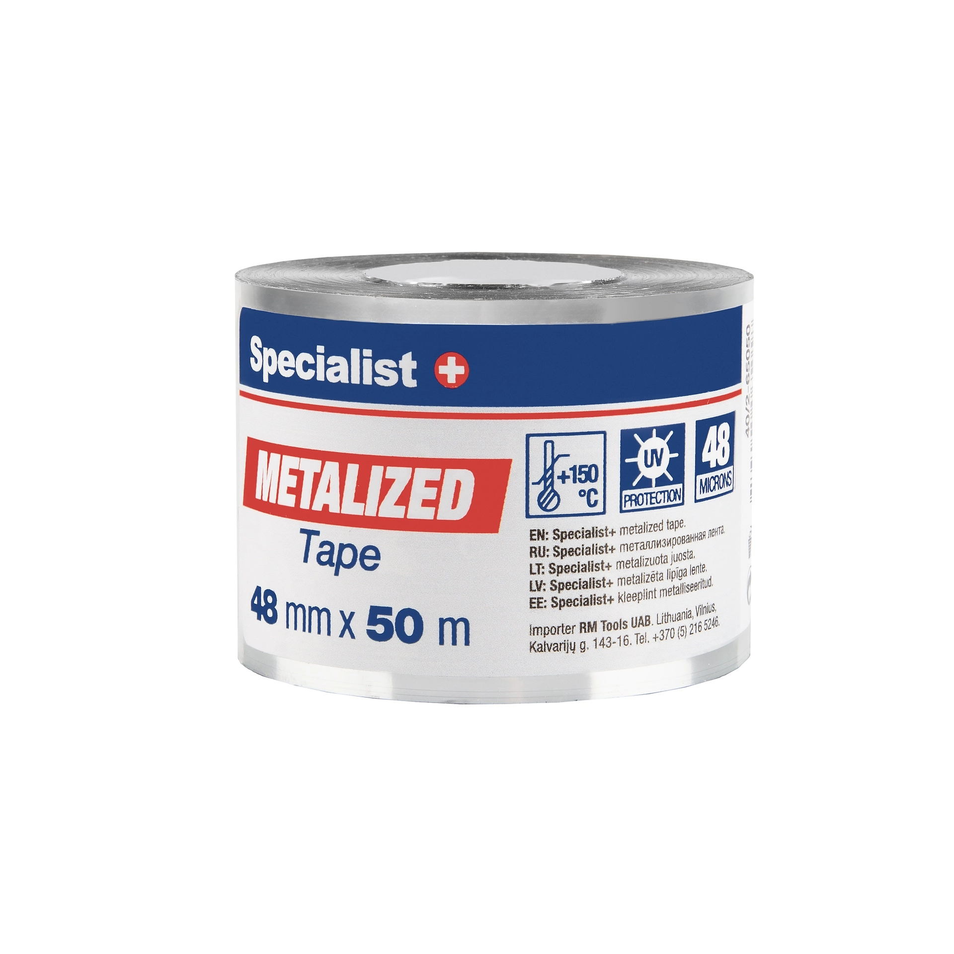 SPECIALIST+ metalizēta lente 48 mm x