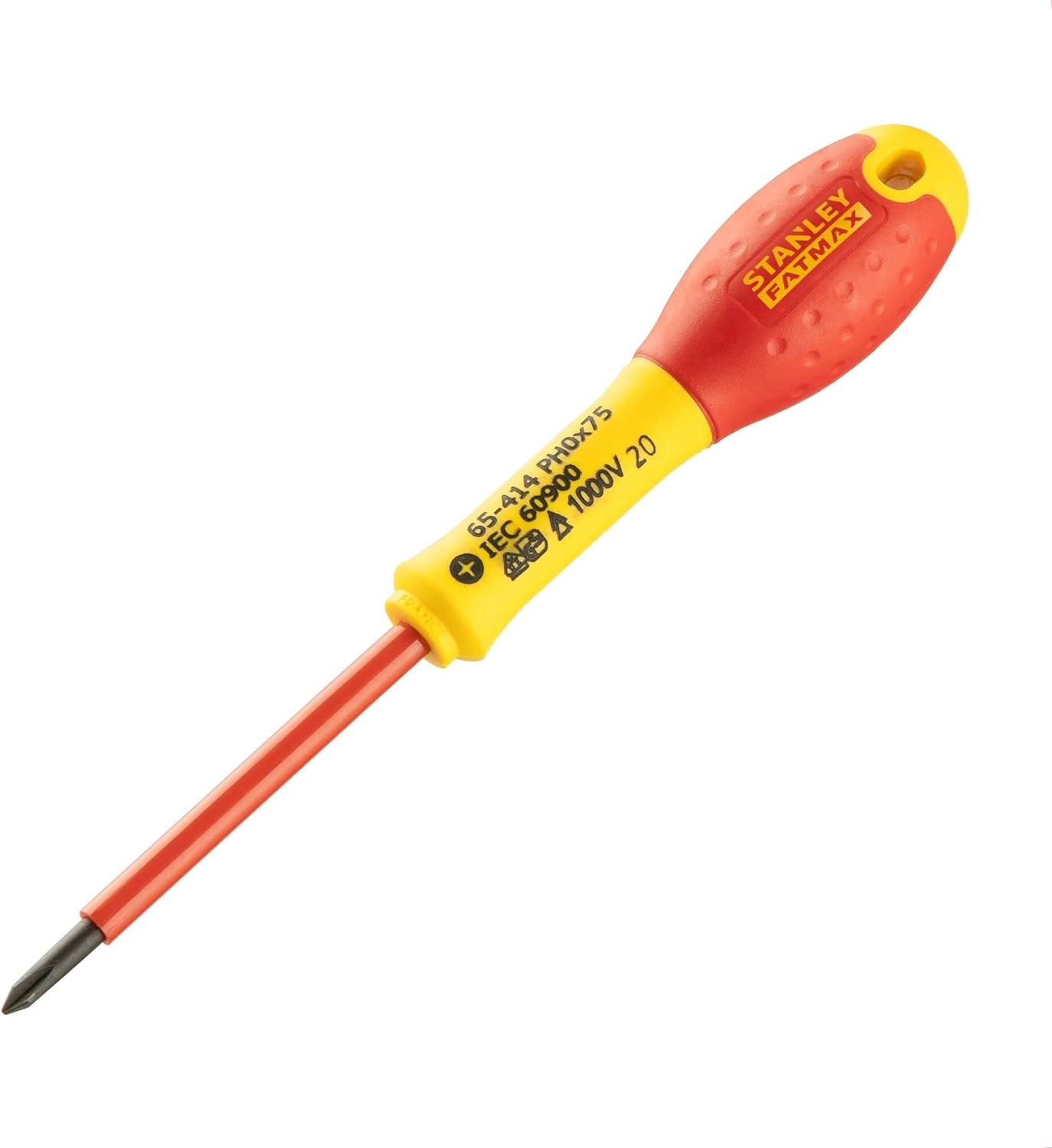 Stanley Fatmax insulated screwdriver VDE PH0x75