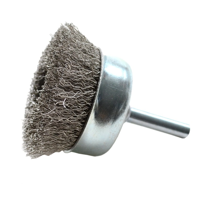 Drill brush stainless steel 50 mm