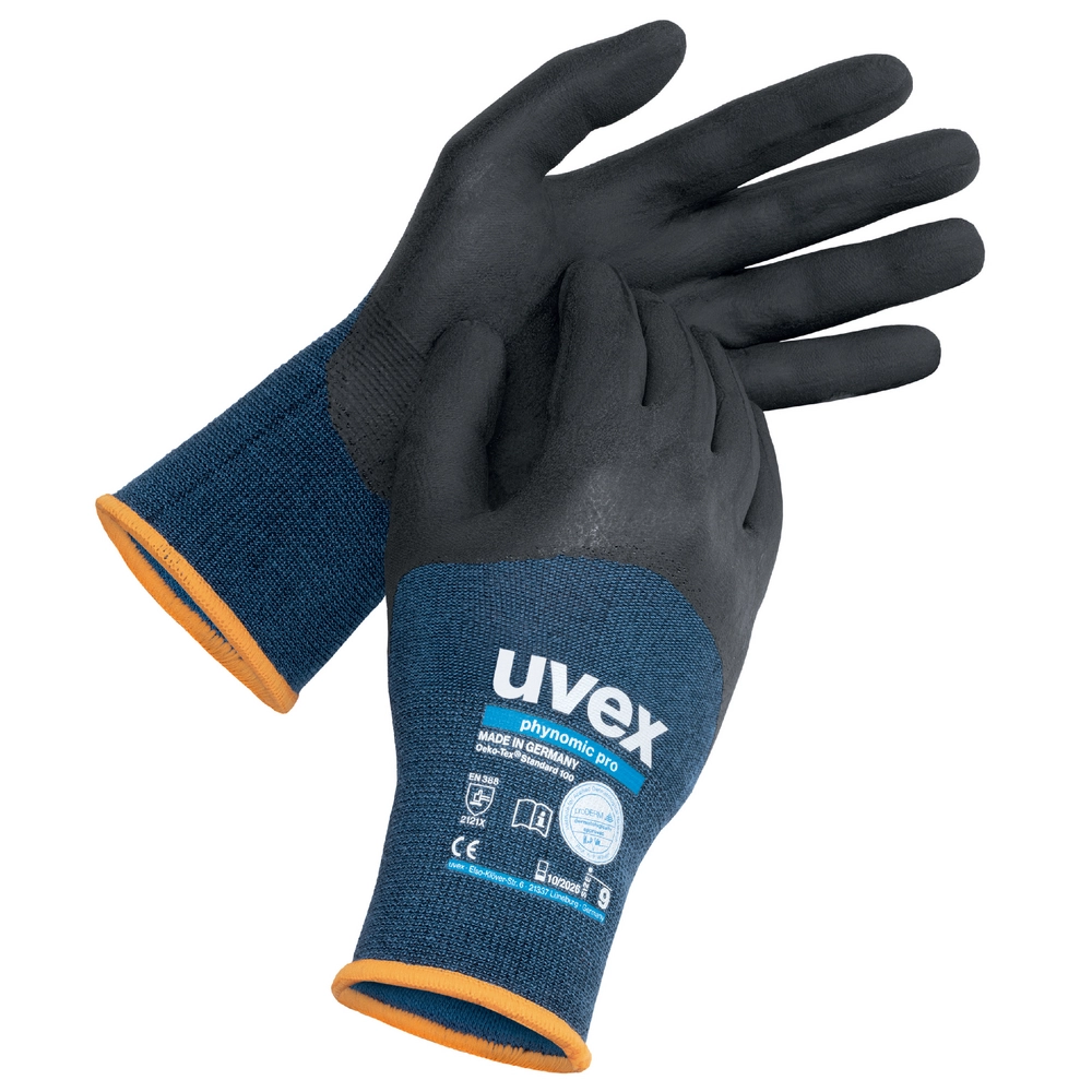 UVEX Phynomic 8 size PP-coated protectors