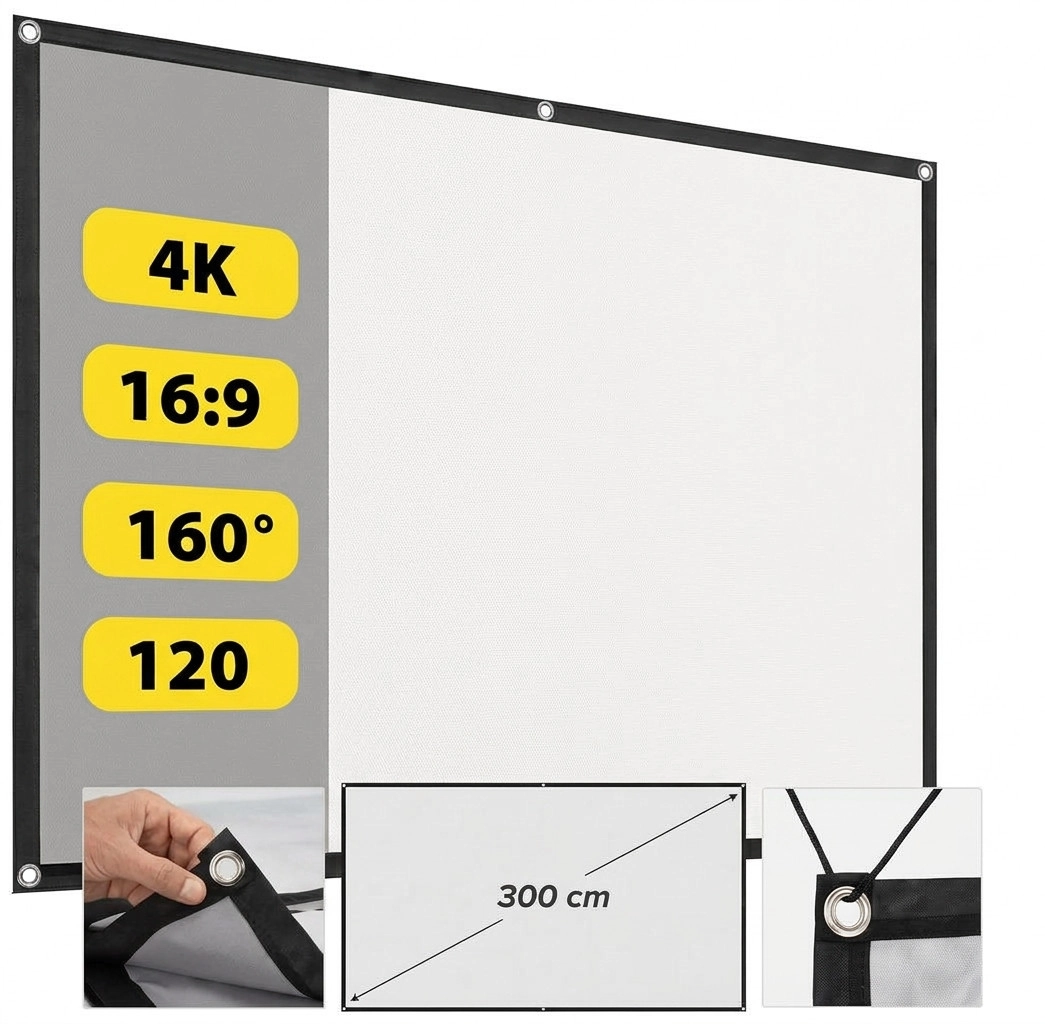 Camrock projector screen P120 ( 5901479102040