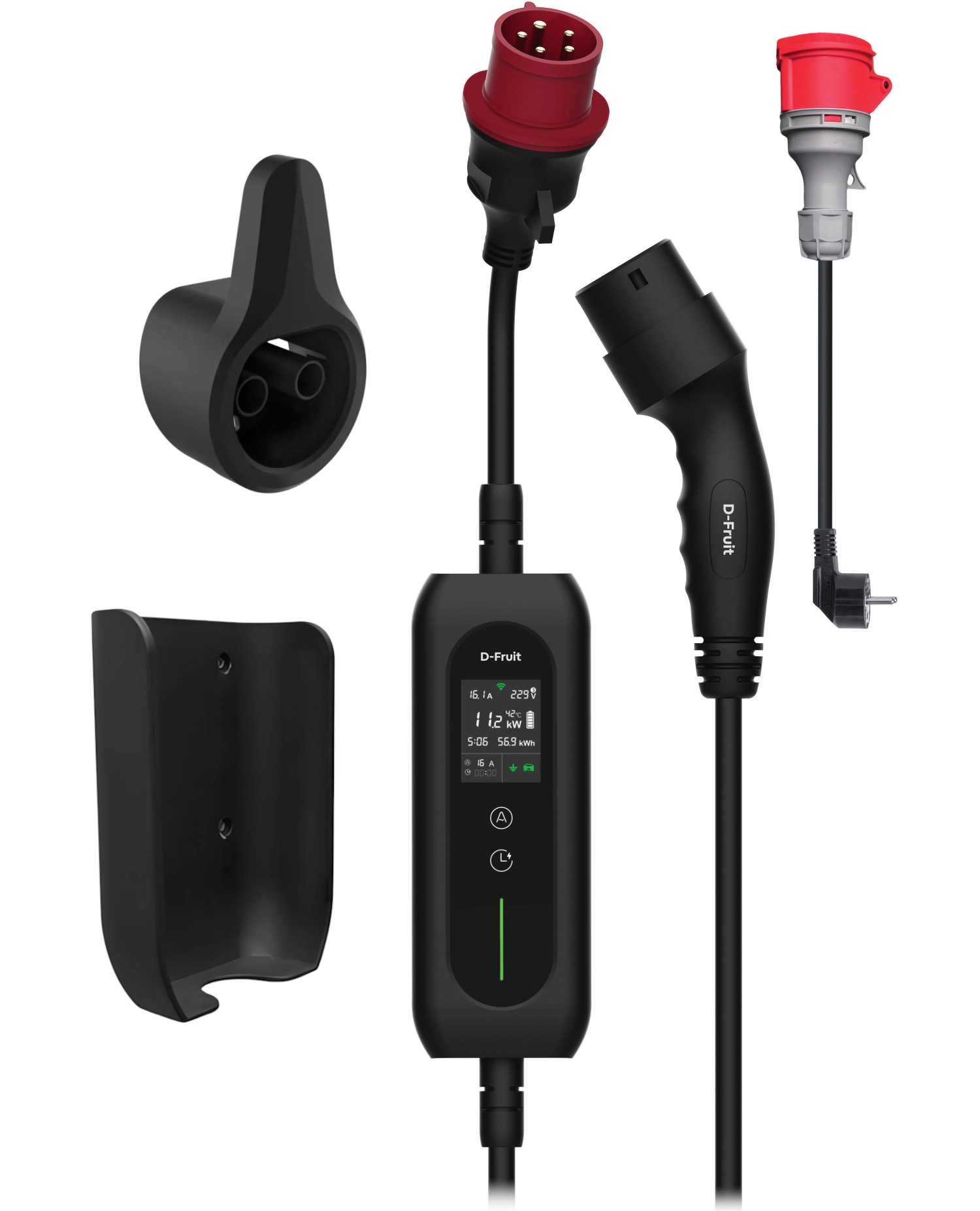 D-Fruit EV charger Type-2 16A 11kW