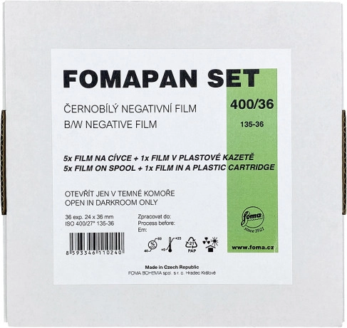 Foma film Fomapan 400/36 Set 6
