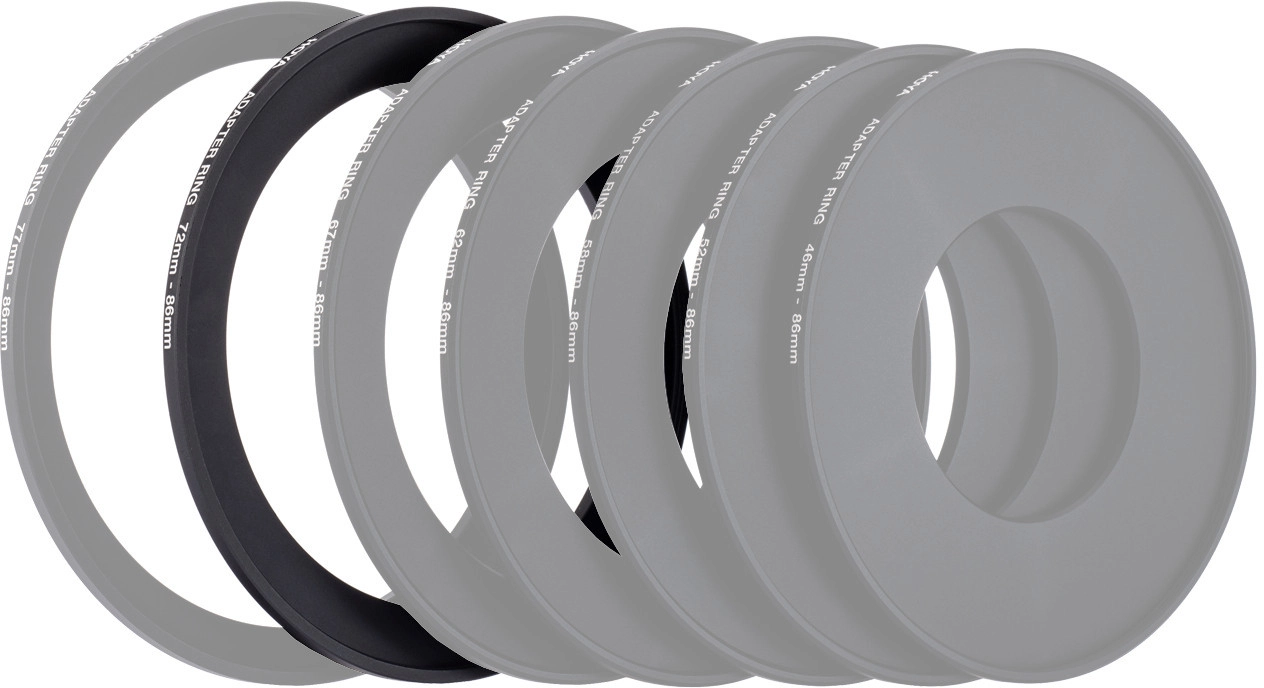 Hoya Adapter Ring Sq100 72-86mm 0024066072436