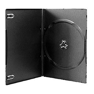 Omega DVD kastīte 7mm Black Ultra