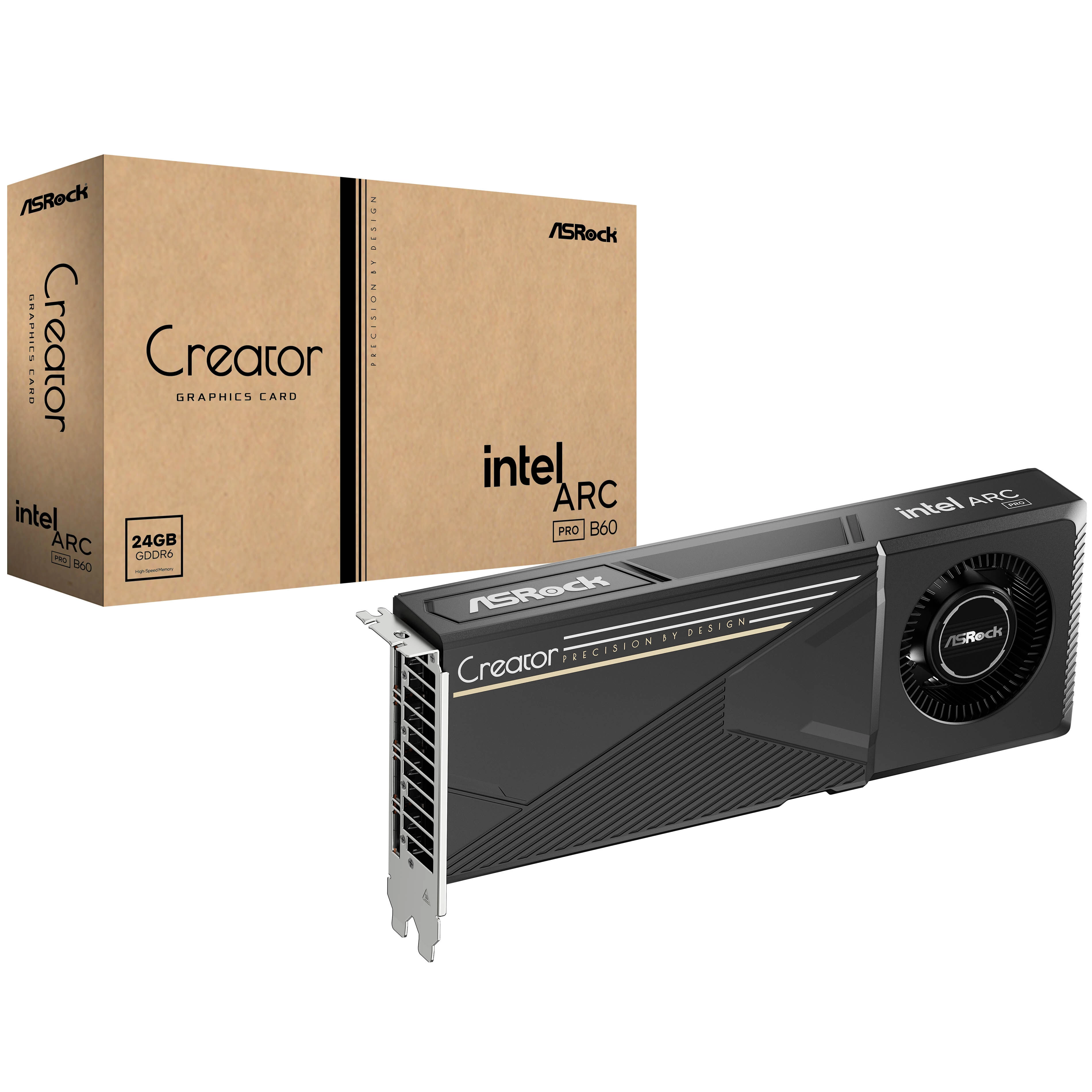 ASROCK Intel Arc Pro B60 Creator