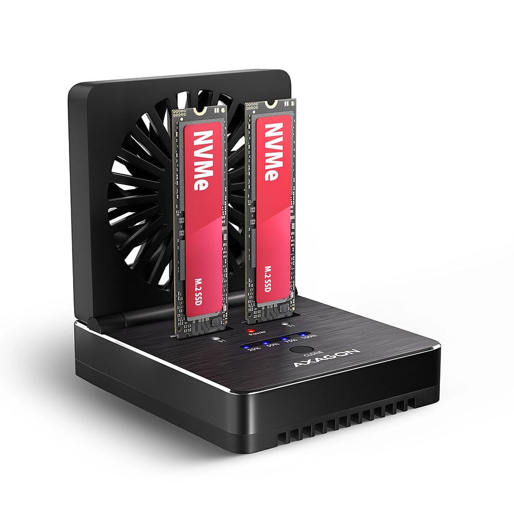 Axagon ADSA-M2C22 USB-C 20Gbps Dual M
