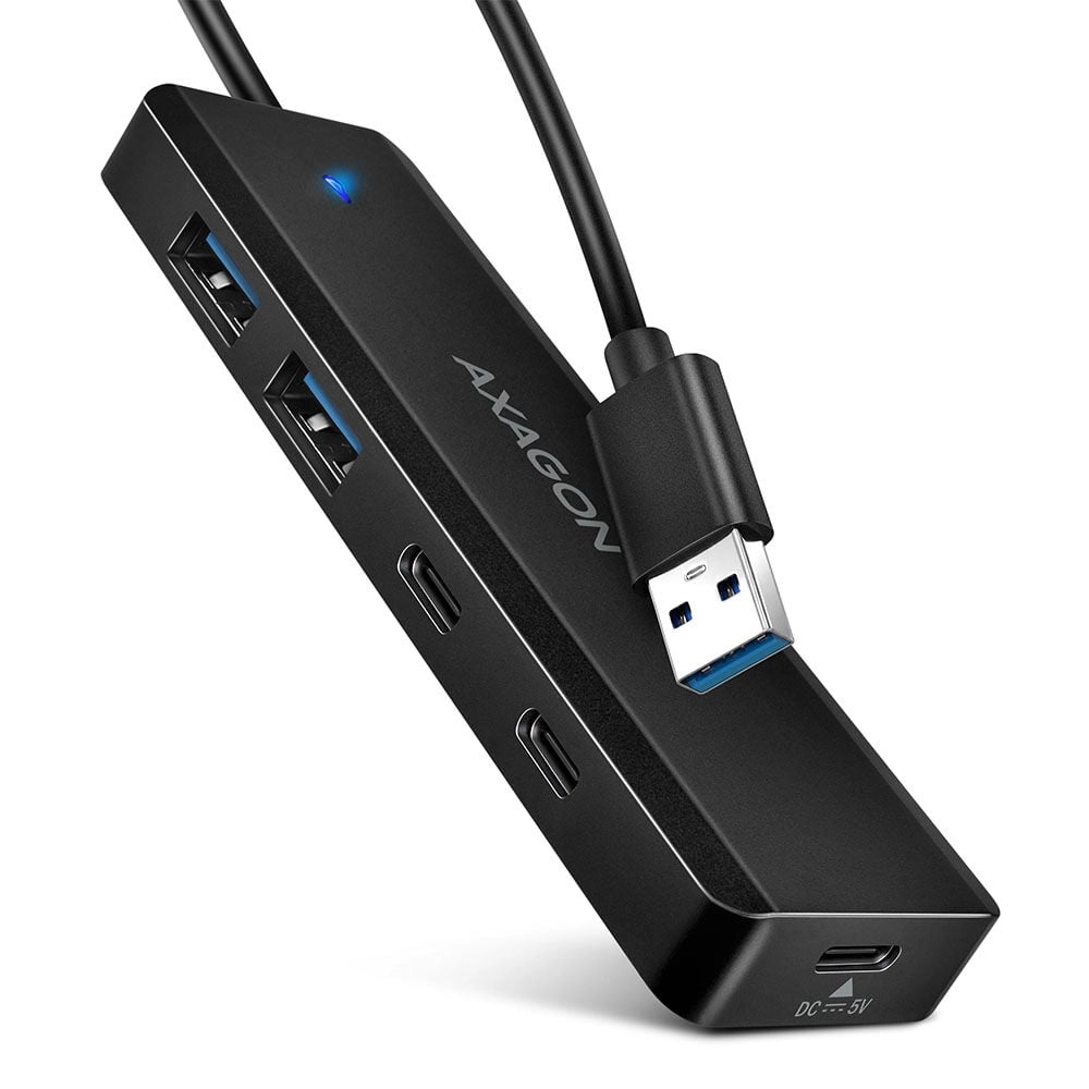 Axagon HUE-C2A 4× USB 5Gbps Hub
