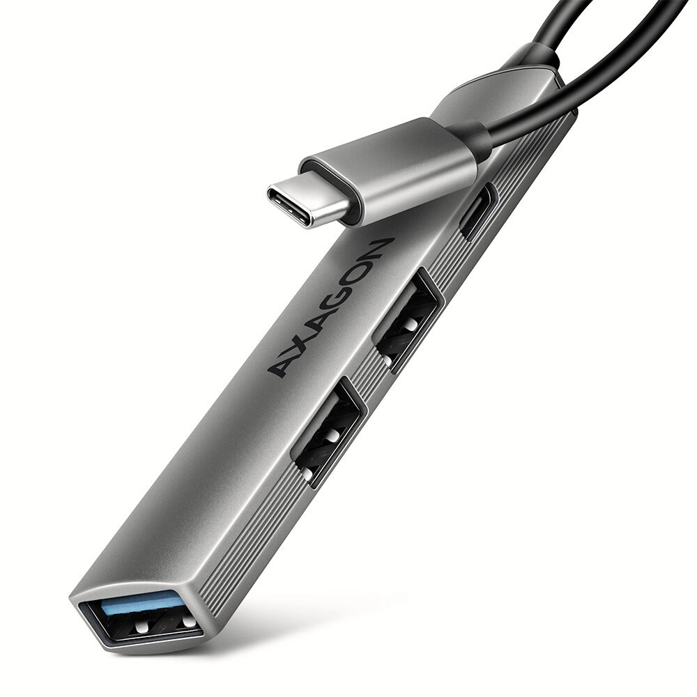 AXAGON ALU STRIP USB-C 4 port