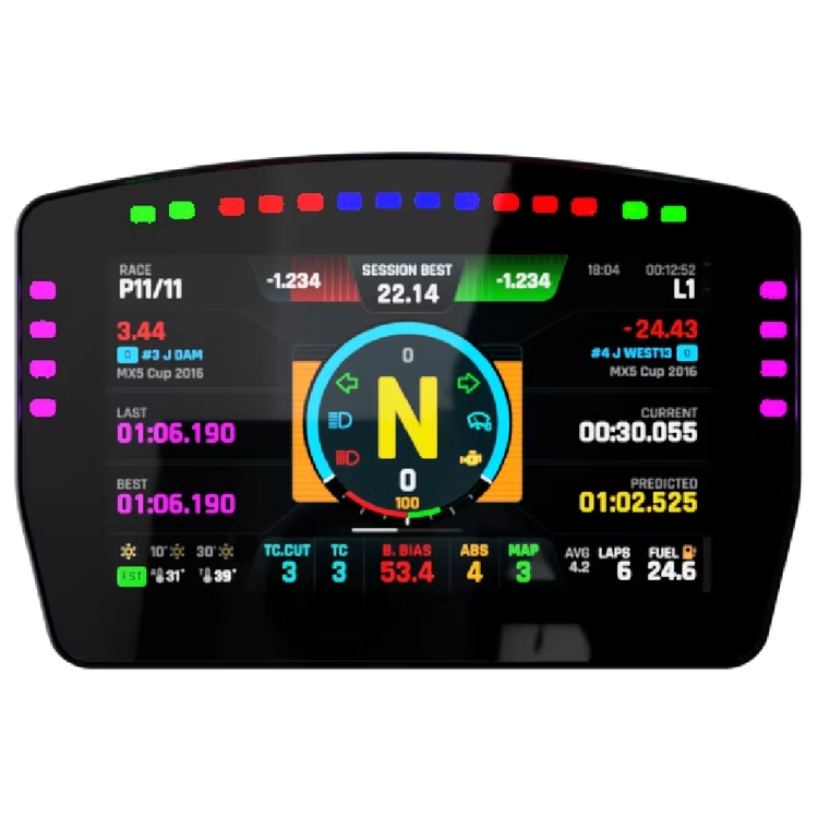 Base Performance DDU-5T LCD ekrāns, skārienjūtīgs, RGB - melns, 5 collas
