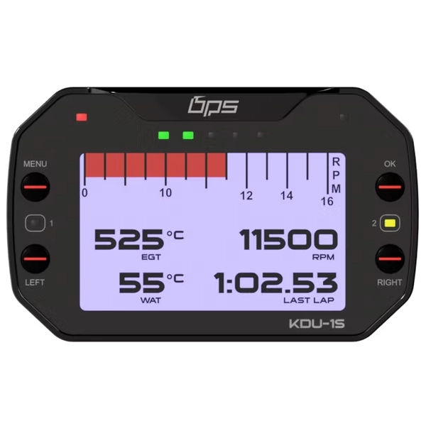 Base Performance KDU-1S LCD ekrāns, skārienjūtīgs, RGB - melns, 4,3 collas