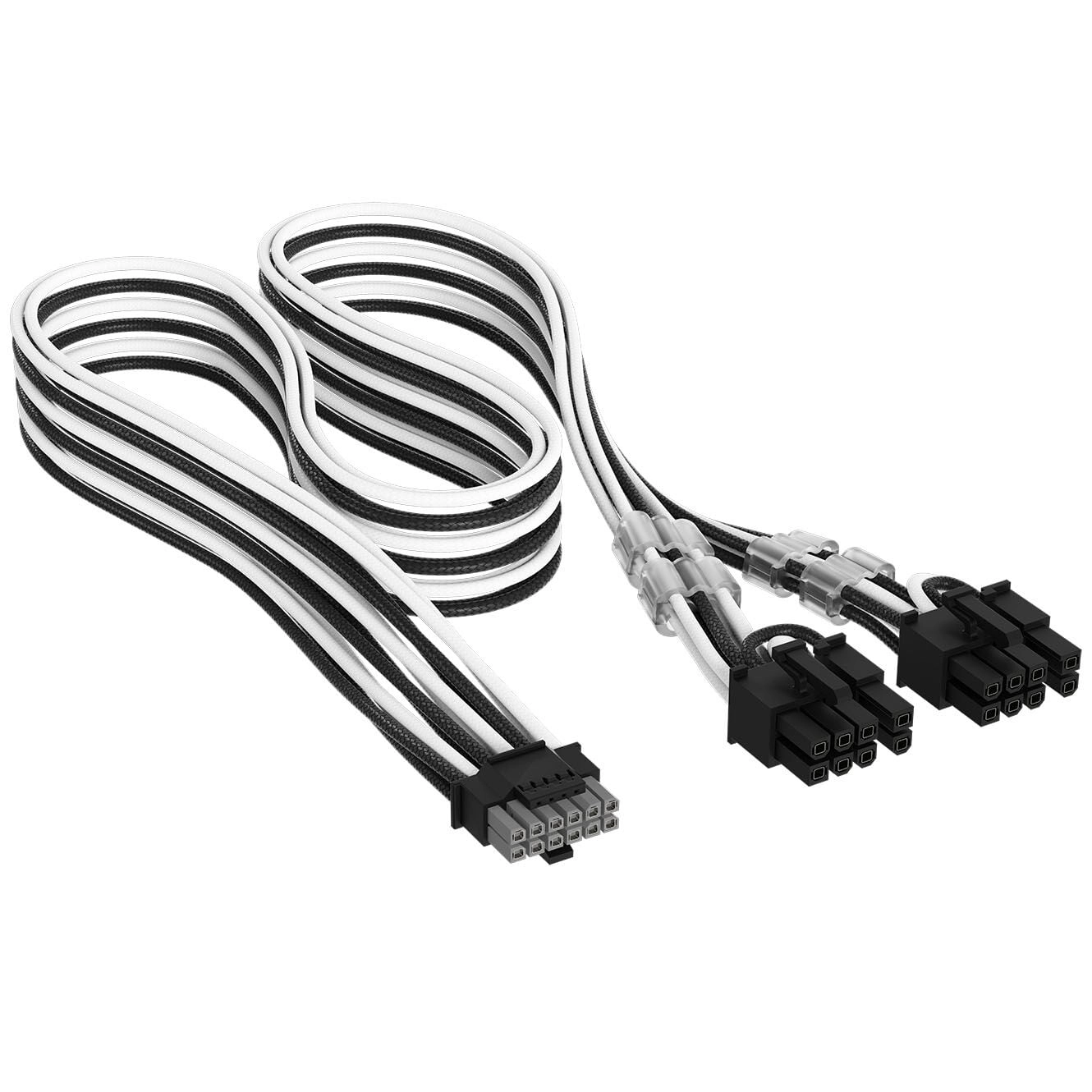 Corsair Premium Sleeved 12V-2x6 to 2x