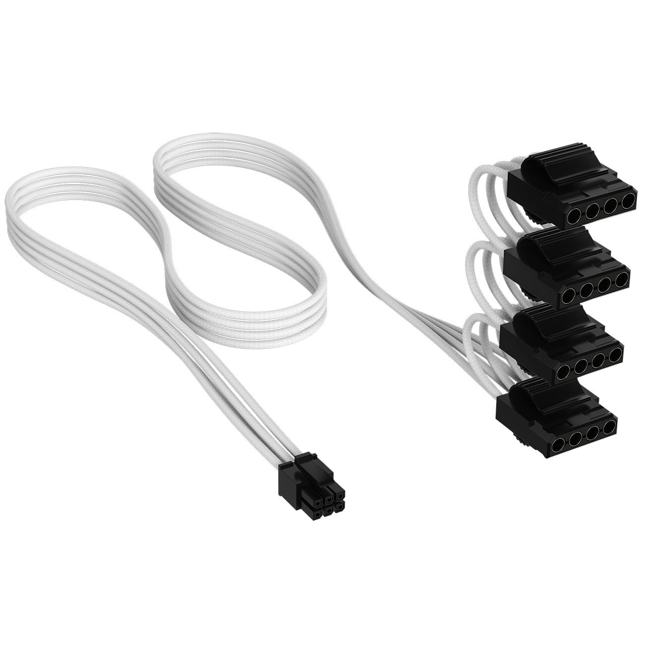 Corsair Premium Sleeved 4x 4-pin Molex