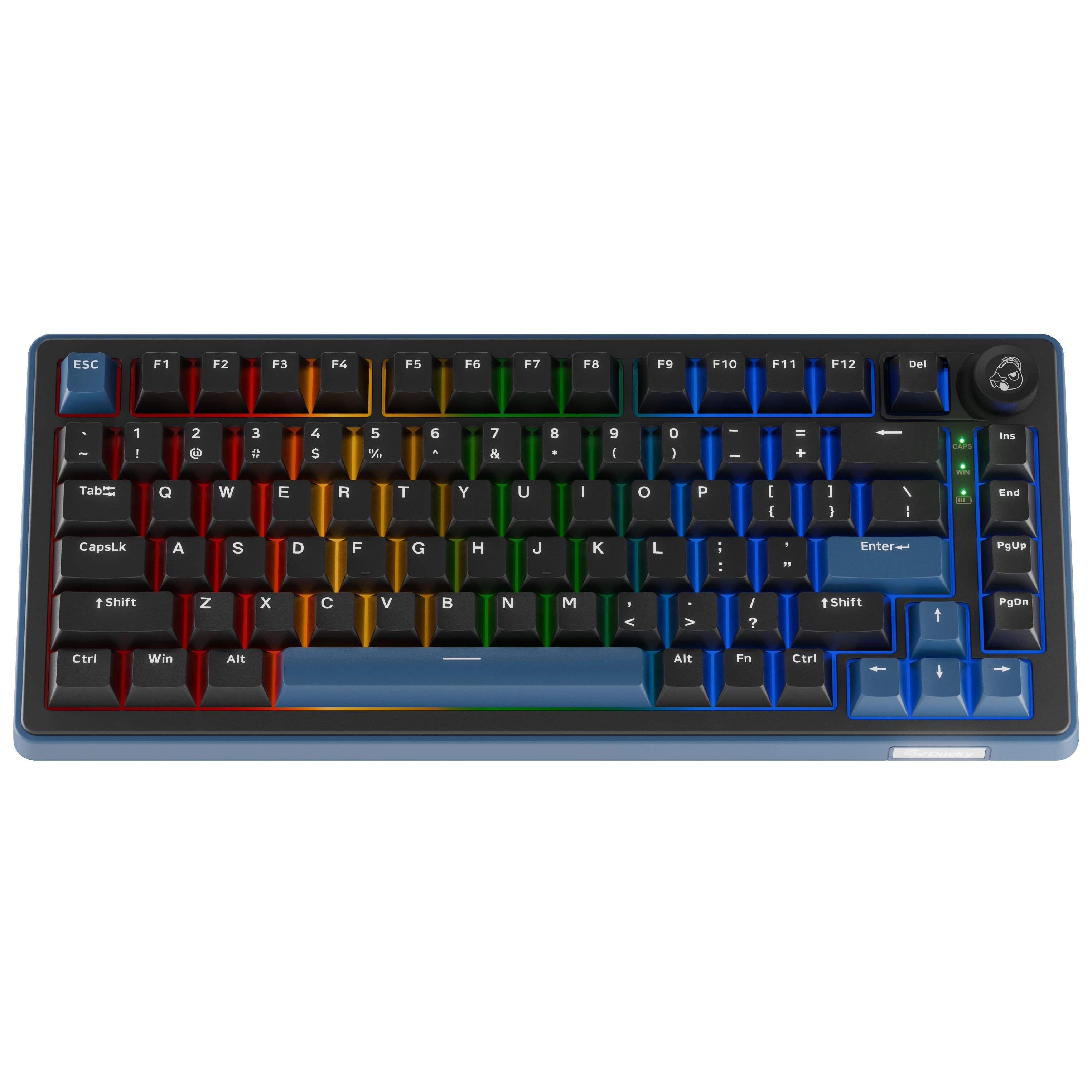 Ducky OK-M 75 Gaming-Tastatur 75% Hot-Swap-fähig