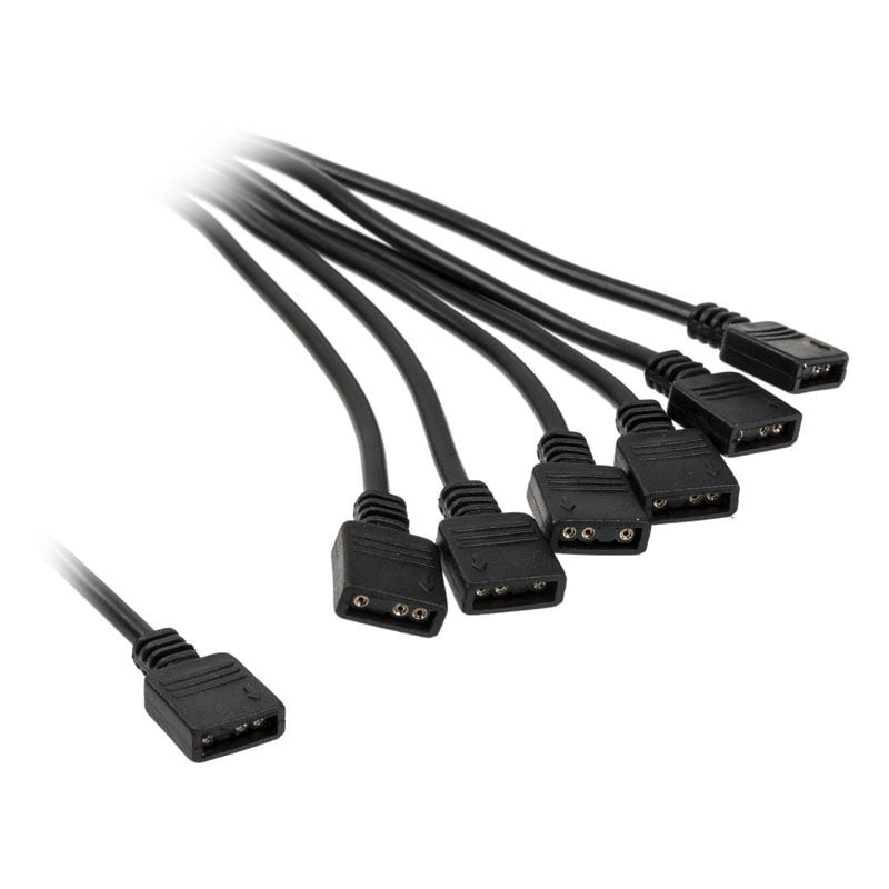 EK Water Blocks EK-D-RGB 6-way split