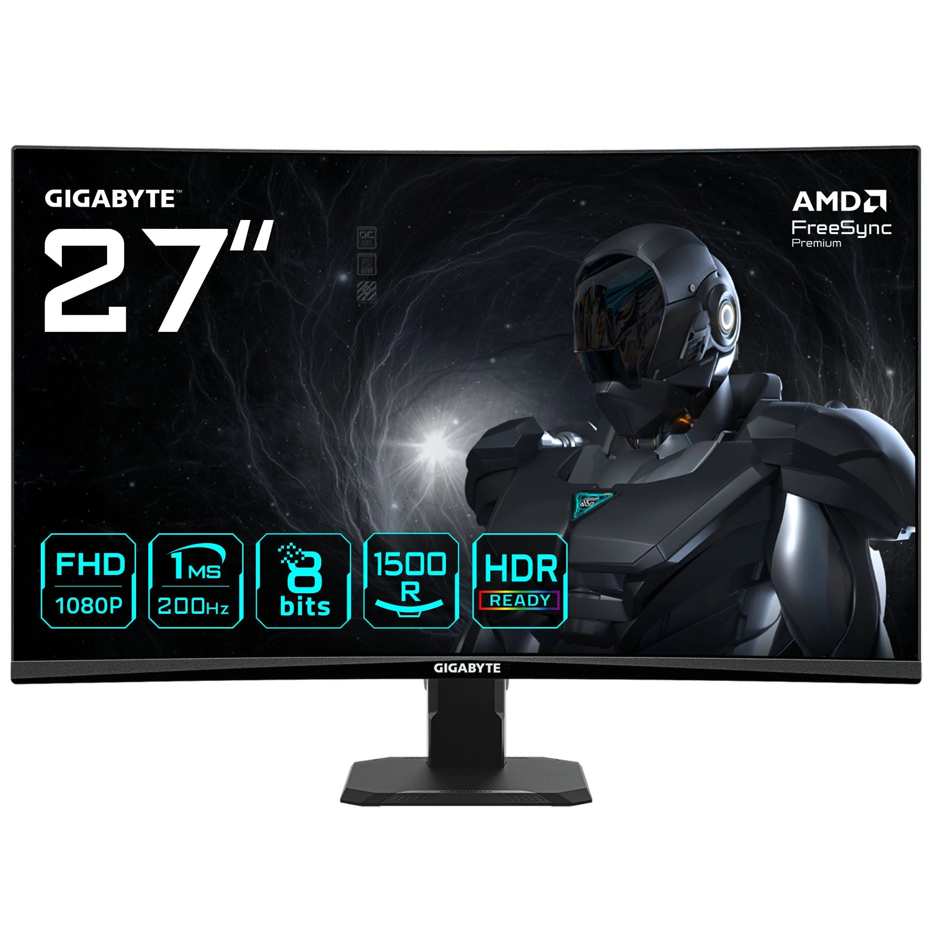 GigaByte GS27FCA Curved Gaming Monitor 68