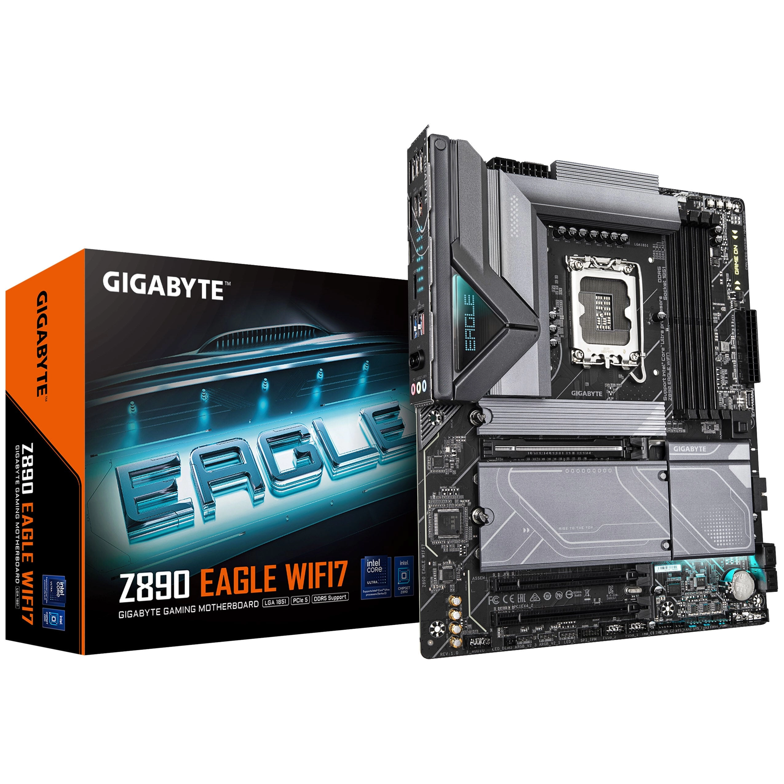 Gigabyte Z890 EAGLE WIFI7 - mātesplate - ATX - LGA1851 Socket - Z890