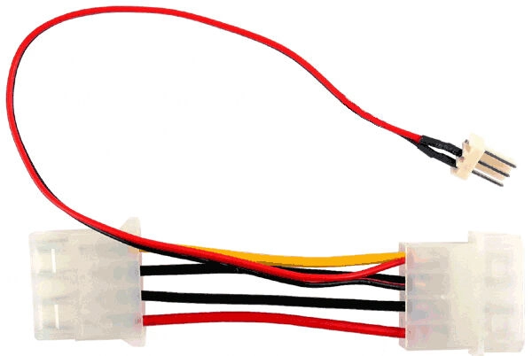 InLine fan adapter cable - 3-pin