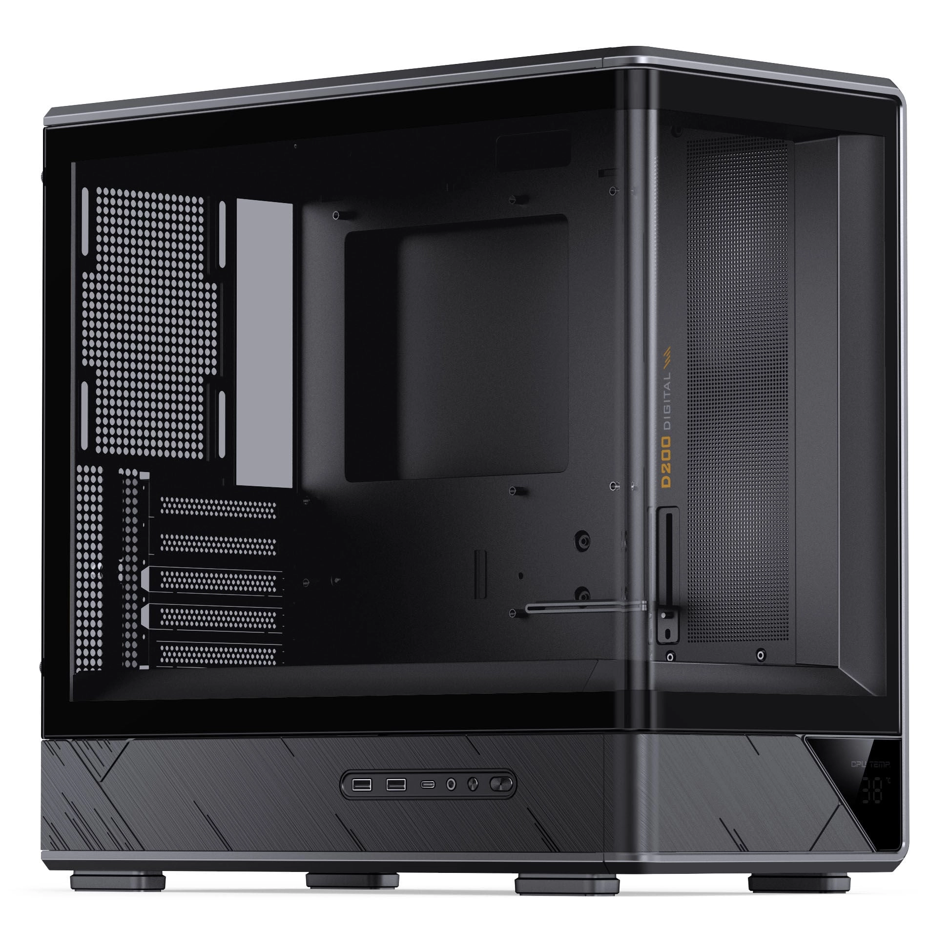 Jonsbo D200 Midi-Tower case  mATX  Tempered
